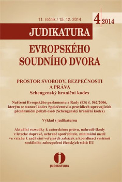 Judikatura Evropského soudního dvora