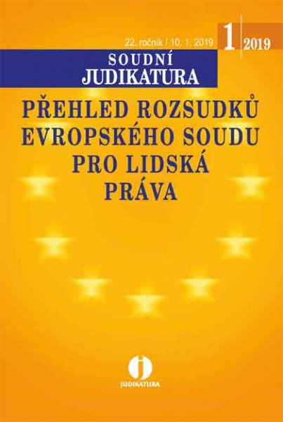Přehled rozsudků Evropského soudu pro lidská práva