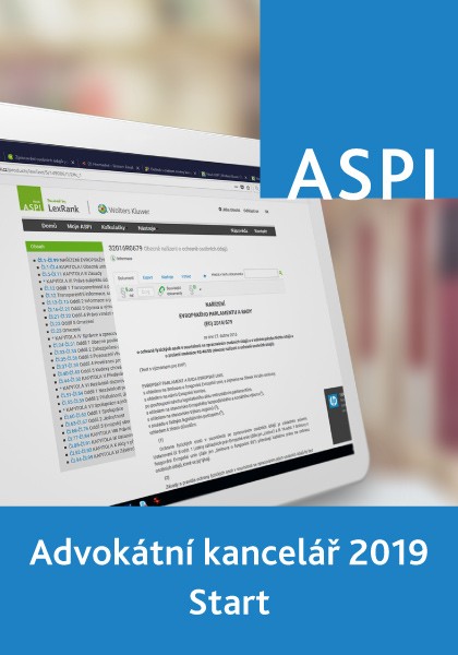 ASPI Advokátní kancelář 2019 Start