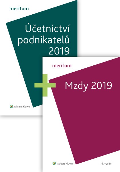 Komplet - MERITUM Mzdy a Účetnictví podnikatelů 2019