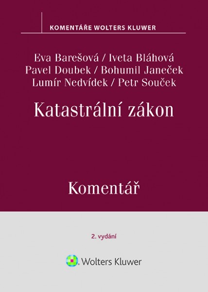 Katastrální zákon (č. 256/2013 Sb.). Komentář - 2. vydání