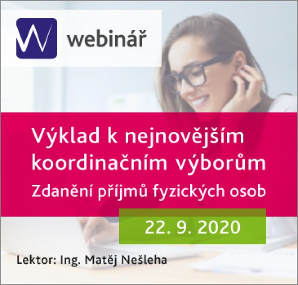 Výklad k nejnovějším koordinačním výborům (webinář)