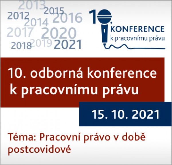 10. odborná konference k pracovnímu právu