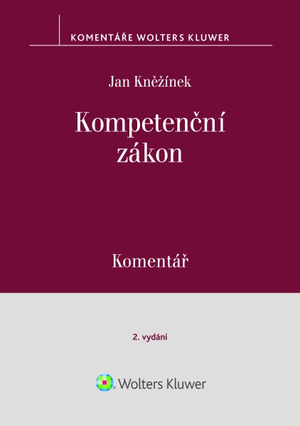 Kompetenční zákon (2/1969 Sb.). Komentář - 2. vydání