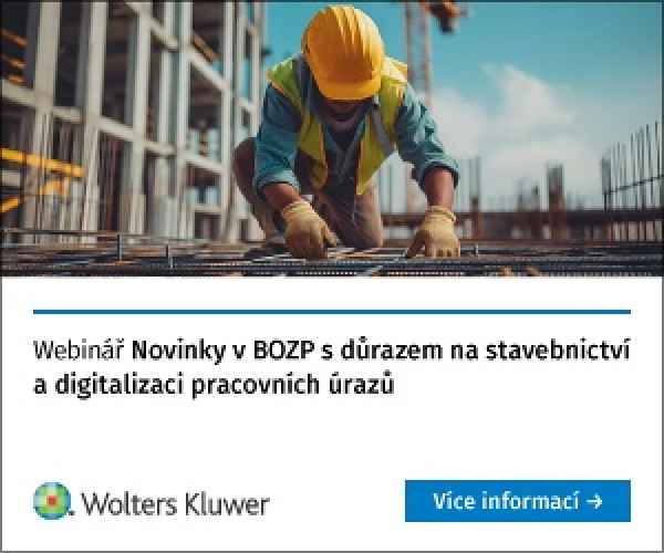 Novinky v BOZP s důrazem na stavebnictví a digitalizaci pracovních úrazů - záznam webináře