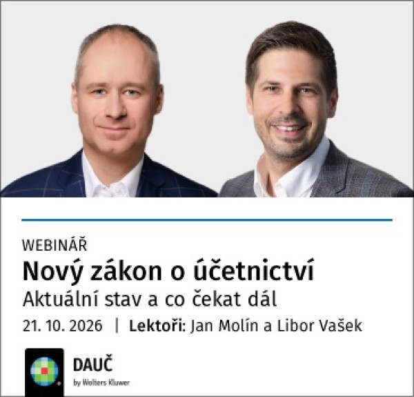 Nový zákon o účetnictví: aktuální stav a co čekat dál