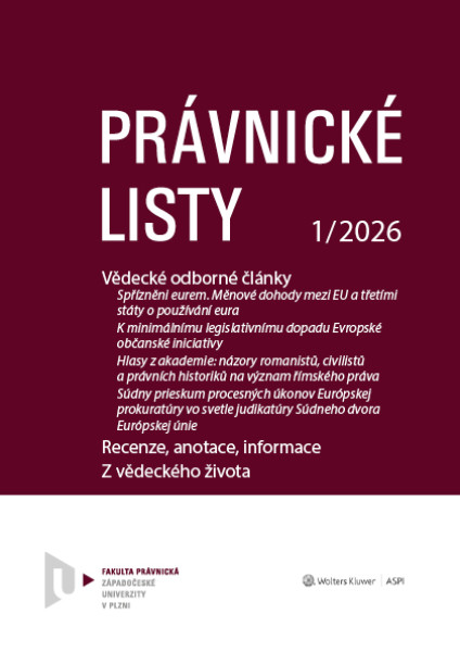Právnické listy