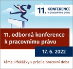11. odborná konference k pracovnímu právu