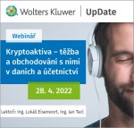 Kryptoaktiva – těžba a obchodování s nimi v daních a účetnictví (WEBINÁŘ)