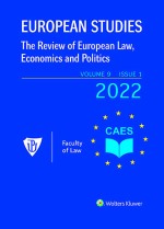 European Studies – The Review of European Law, Economics and Politics