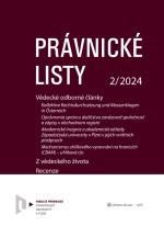 Právnické listy