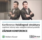 Konference Holdingové struktury - záznam