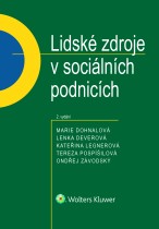Lidské zdroje v sociálních podnicích - 2. vydání