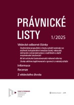 Právnické listy