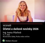 Účetní a daňové novinky 2026