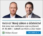 Nový zákon o účetnictví 2025 - záznam webináře