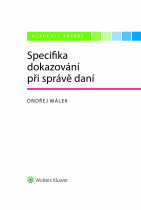 Specifika dokazování při správě daní