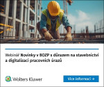 Novinky v BOZP s důrazem na stavebnictví a digitalizaci pracovních úrazů - záznam webináře