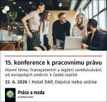 15. konference k pracovnímu právu