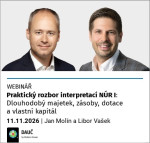 Praktický rozbor interpretací NÚR I: Dlouhodobý majetek, zásoby, dotace a vlastní kapitál
