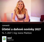 Účetní a daňové novinky 2027