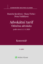 Odměna advokáta (vyhláška č. 177/1996 Sb., advokátní tarif) - komentář, 3. vydání