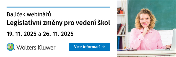 Legislativní změny pro vedení škol